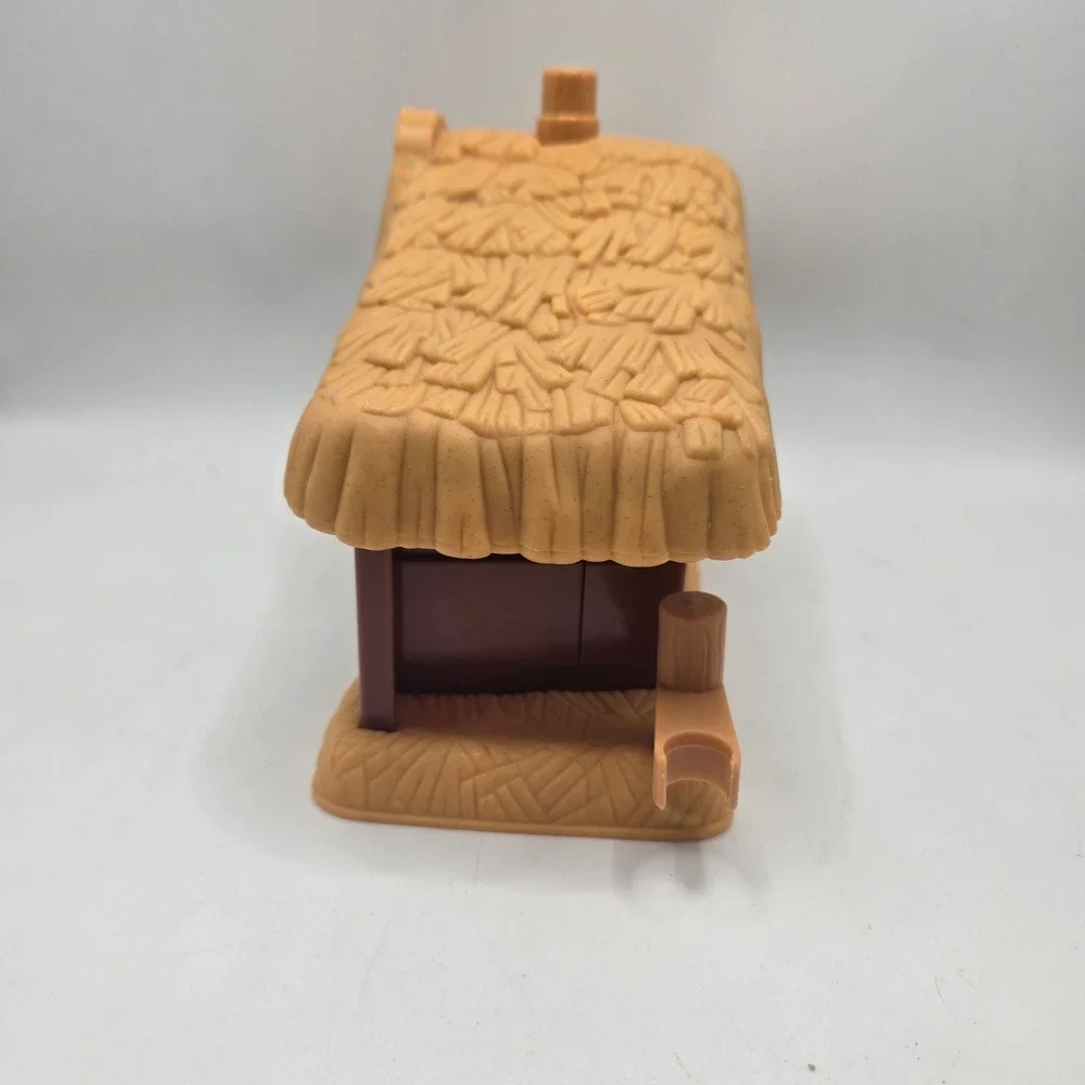 Fisher-Price Little People Nativity Manger Stable Kids Brown Light Up Star‎ 2002